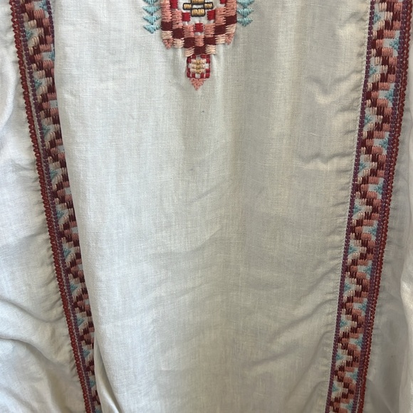 Johnny Was XL linen dress - Picture 8 of 12